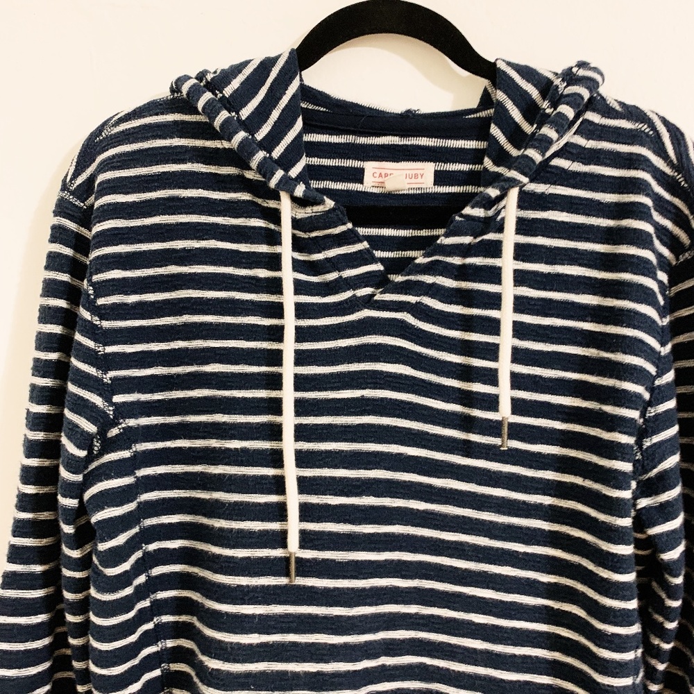 CAPE JUBY Striped Hoodie